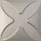 Ekena Millwork 11 7/8in. W x 11 7/8in. H Austin EnduraWall Decorative 3D Wall Panel Covers 0.98 Sq. Ft. WP12X12AUBAL - alternate 1